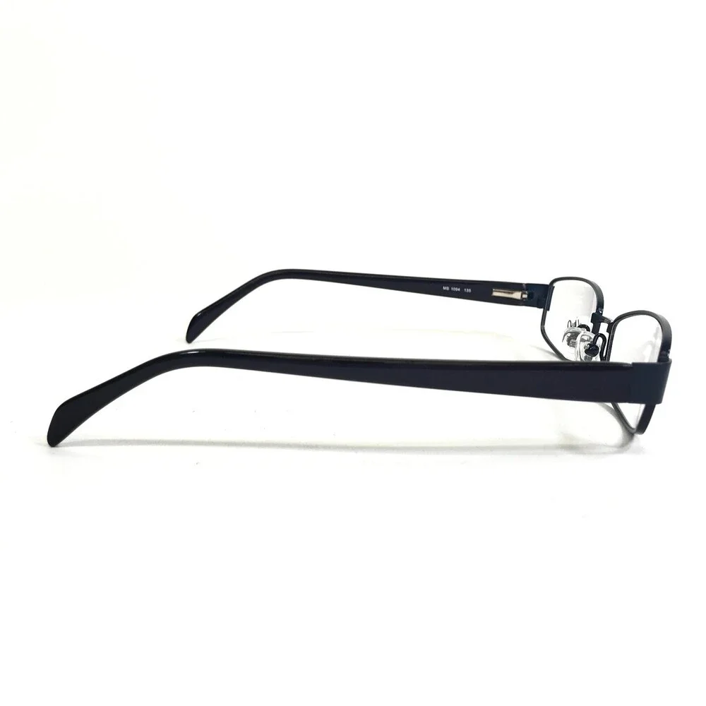 Mossimo Eyeglasses Frames MS 1094 Midnight Blue Rectangular Full Rim 52-17-135